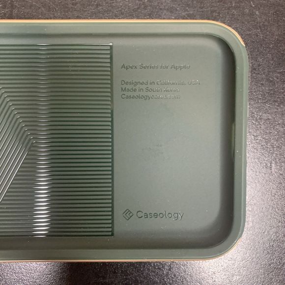 Caseology iPhone XS and iPhone X Case APEX forest green & Gold - BRAND NEW - Picture 5 of 7